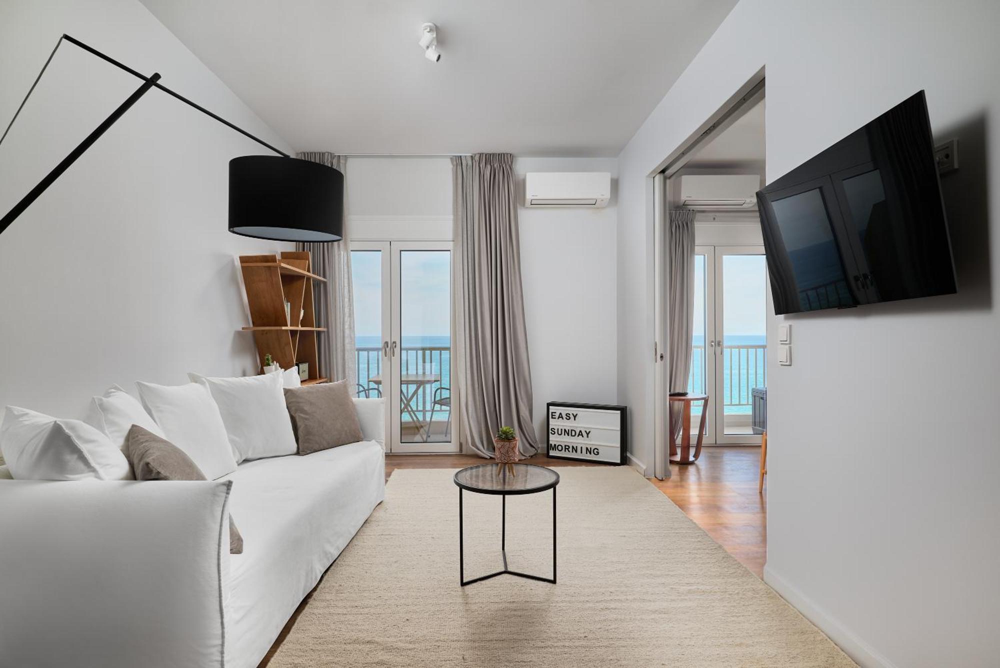 Crete - Heraklion Sea View Apartment 1 Zewnętrze zdjęcie